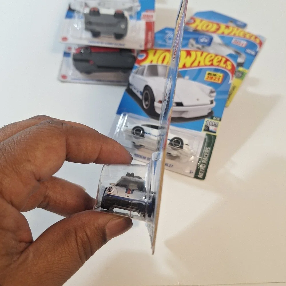 Hot Wheels Porsche 6 Cars‎ Target Red / Zamac / Keychain/ 911 Rally Some Damage